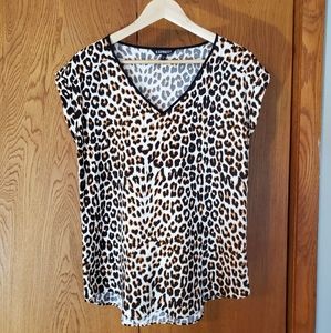 Cheetah print top